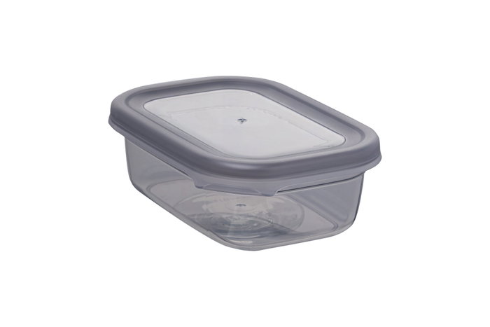 Hermia BNMPEGYAR12-481115 Juego de 12 Cajas de Almacenaje de Plástico Color Antracita